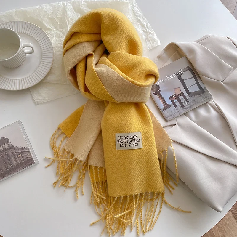 Damen Winterschal Stola Schlauchschal Halstuch Fashion Strickschal Loop Schal