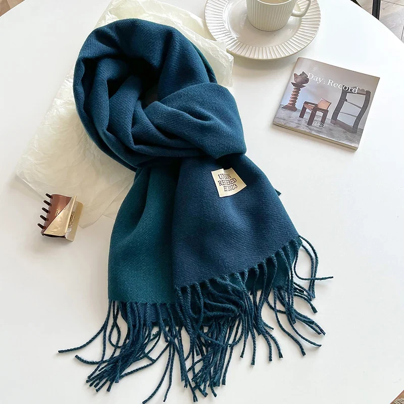 Damen Winterschal Stola Schlauchschal Halstuch Fashion Strickschal Loop Schal