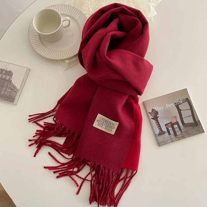 Damen Winterschal Stola Schlauchschal Halstuch Fashion Strickschal Loop Schal