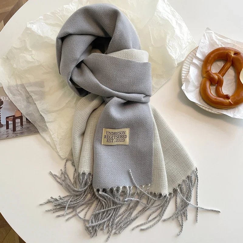 Damen Winterschal Stola Schlauchschal Halstuch Fashion Strickschal Loop Schal