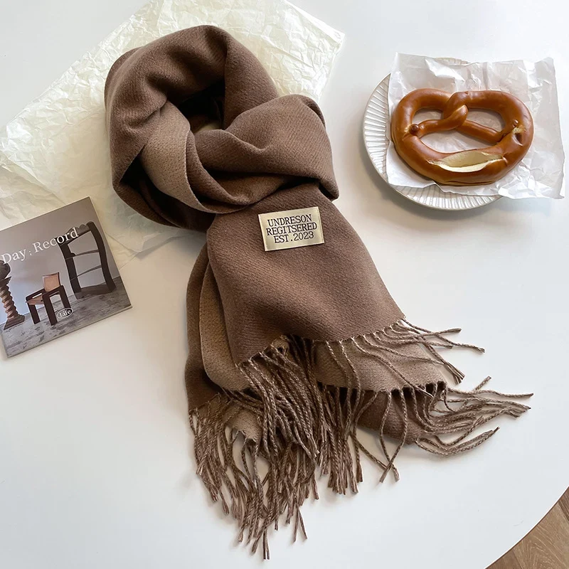 Damen Winterschal Stola Schlauchschal Halstuch Fashion Strickschal Loop Schal