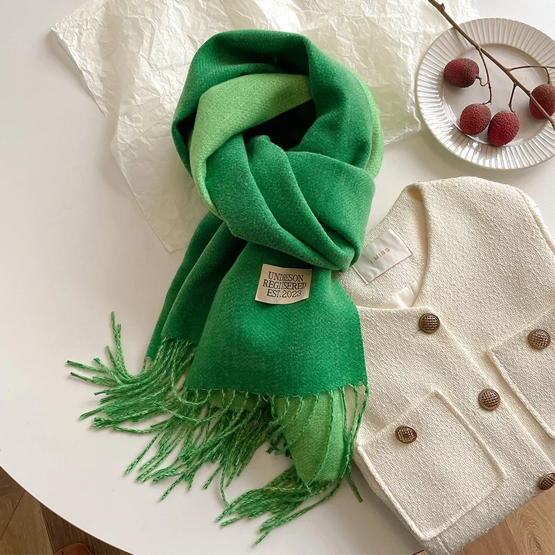 Damen Winterschal Stola Schlauchschal Halstuch Fashion Strickschal Loop Schal