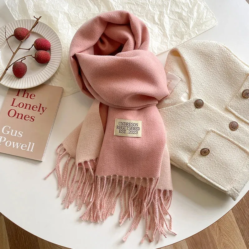 Damen Winterschal Stola Schlauchschal Halstuch Fashion Strickschal Loop Schal