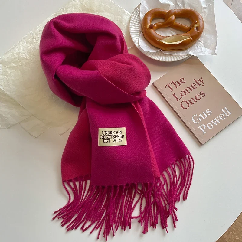 Damen Winterschal Stola Schlauchschal Halstuch Fashion Strickschal Loop Schal