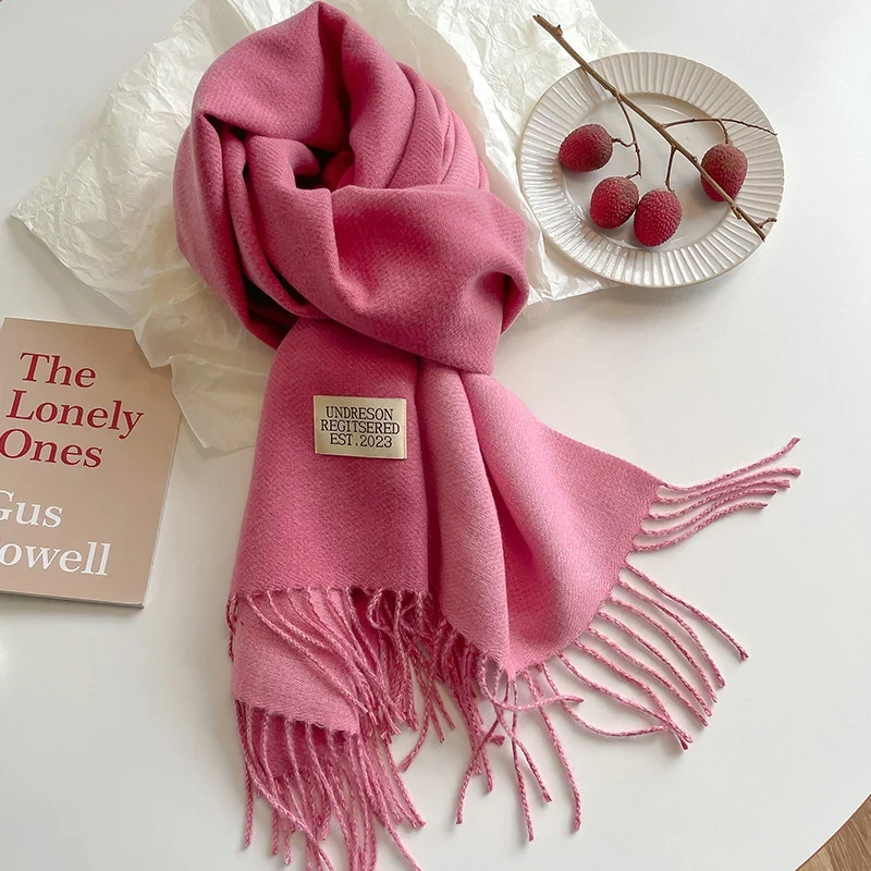 Damen Winterschal Stola Schlauchschal Halstuch Fashion Strickschal Loop Schal