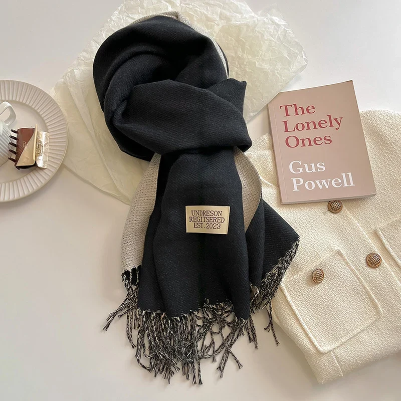 Damen Winterschal Stola Schlauchschal Halstuch Fashion Strickschal Loop Schal
