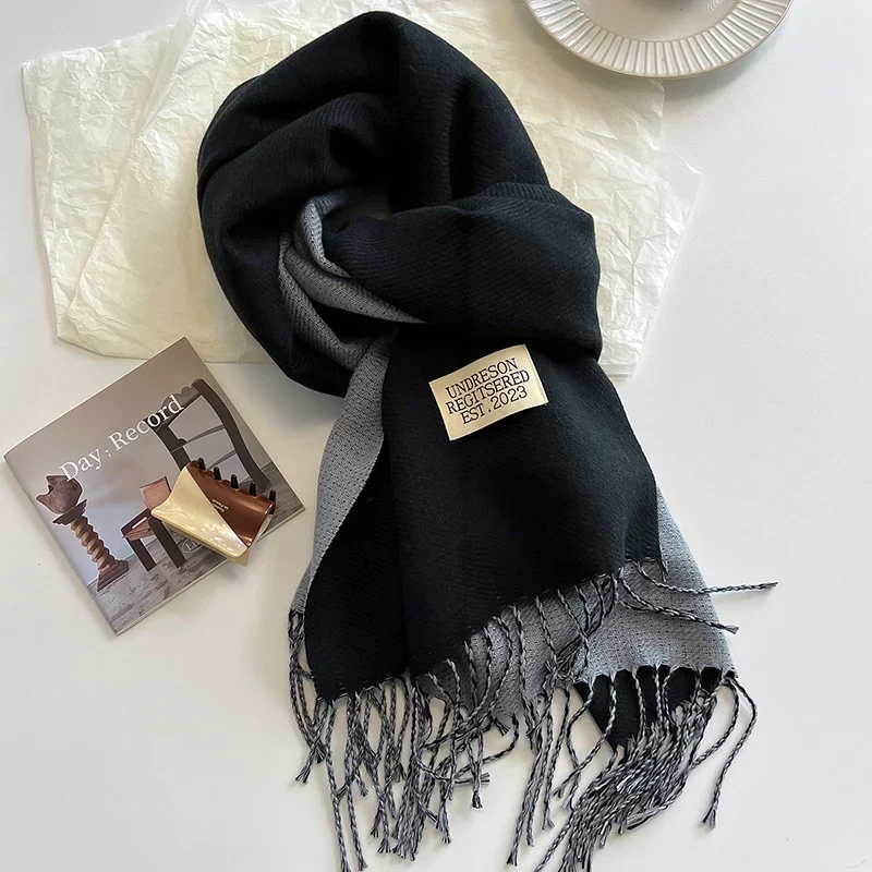 Damen Winterschal Stola Schlauchschal Halstuch Fashion Strickschal Loop Schal
