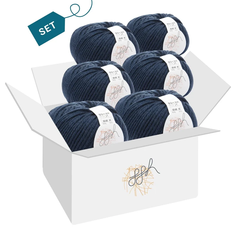 ggh Sportlife Box | Set mit 300g (6x50g) | 026 – Entenblau