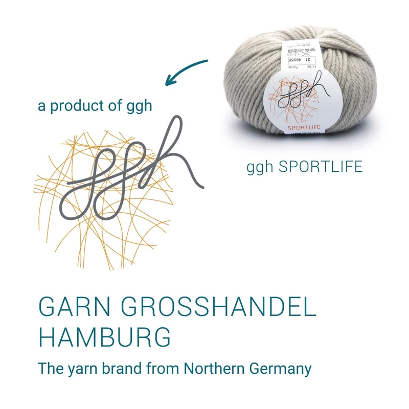 ggh Sportlife Box | Set mit 300g (6x50g) | 021 – Helles Beige