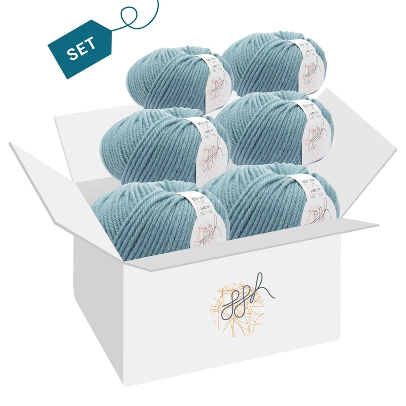 ggh Sportlife Box | Set mit 300g (6x50g) | 044 – Arktisblau