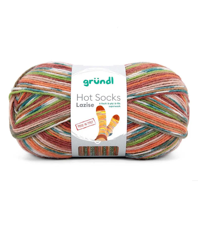 Hot Socks Lazise, 6-fach