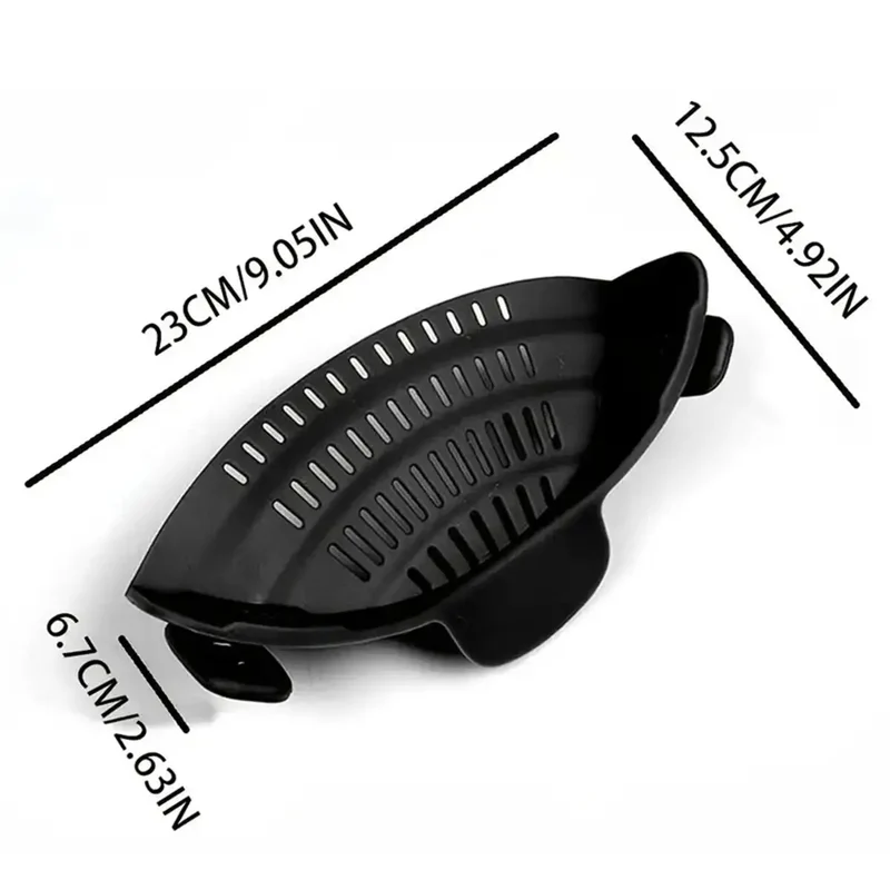 Scolapasta Universale per Scolare Pasta a Scatto in Silicone - Colino Colapasta