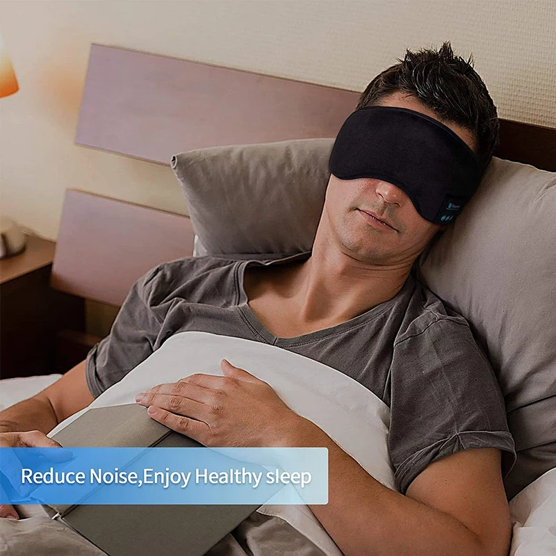 Schlafmaske Maske Augenbinde Augenmaske Nachtmaske 3D Schlafbrille mit Musik