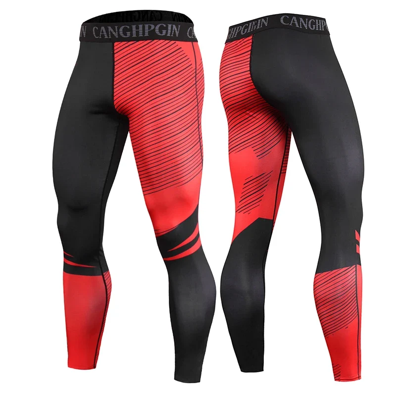 Herren Leggings Sporthose Jogginghose Trainingshose Lauf Hose Kompressionshose