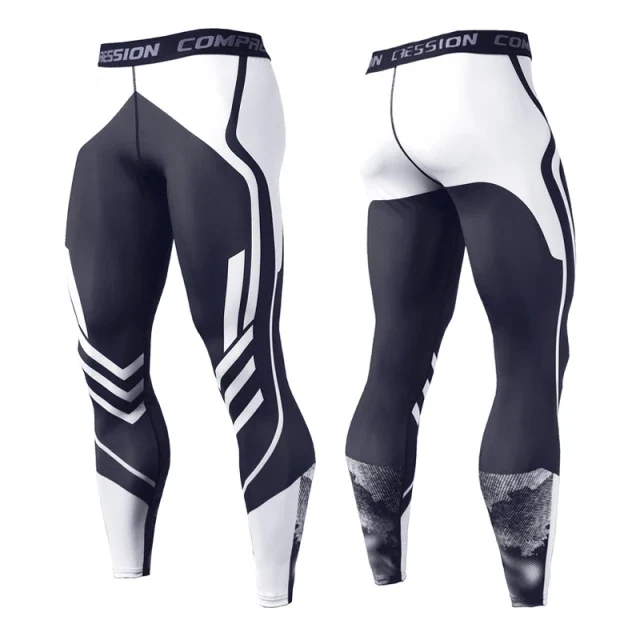 Herren Leggings Sporthose Jogginghose Trainingshose Lauf Hose Kompressionshose