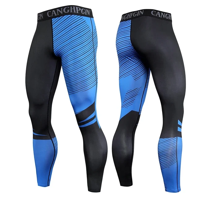 Herren Leggings Sporthose Jogginghose Trainingshose Lauf Hose Kompressionshose