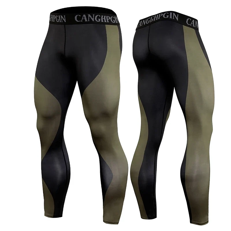 Herren Leggings Sporthose Jogginghose Trainingshose Lauf Hose Kompressionshose