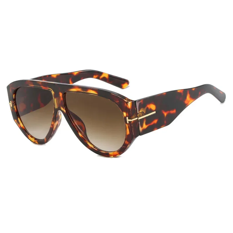 Damen Sonnenbrille Designer Luxus Brille Quadratische Übergröße Gläser Vintage