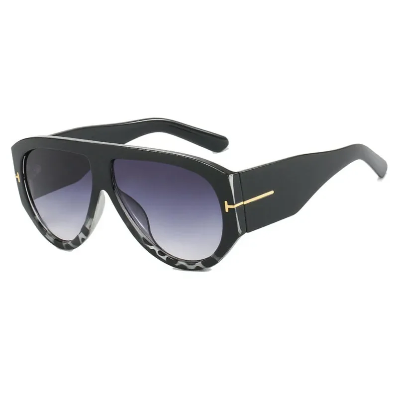 Damen Sonnenbrille Designer Luxus Brille Quadratische Übergröße Gläser Vintage