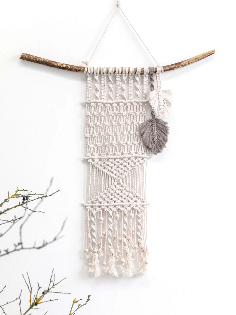 Anleitung Wandschmuck mit Perlen