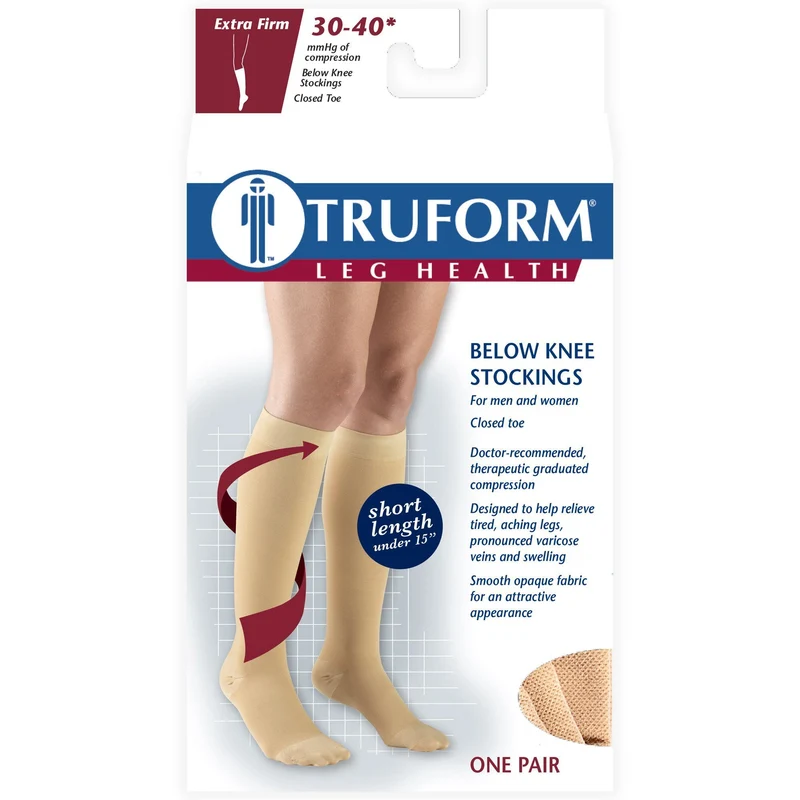 TRUFORM® Knee High 30-40 mmHg