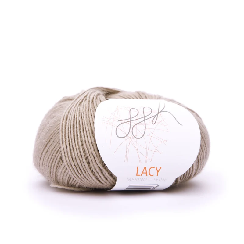 GGH Lacy | Merinowolle mit Seide | 25g - 170m | 019 - Beige