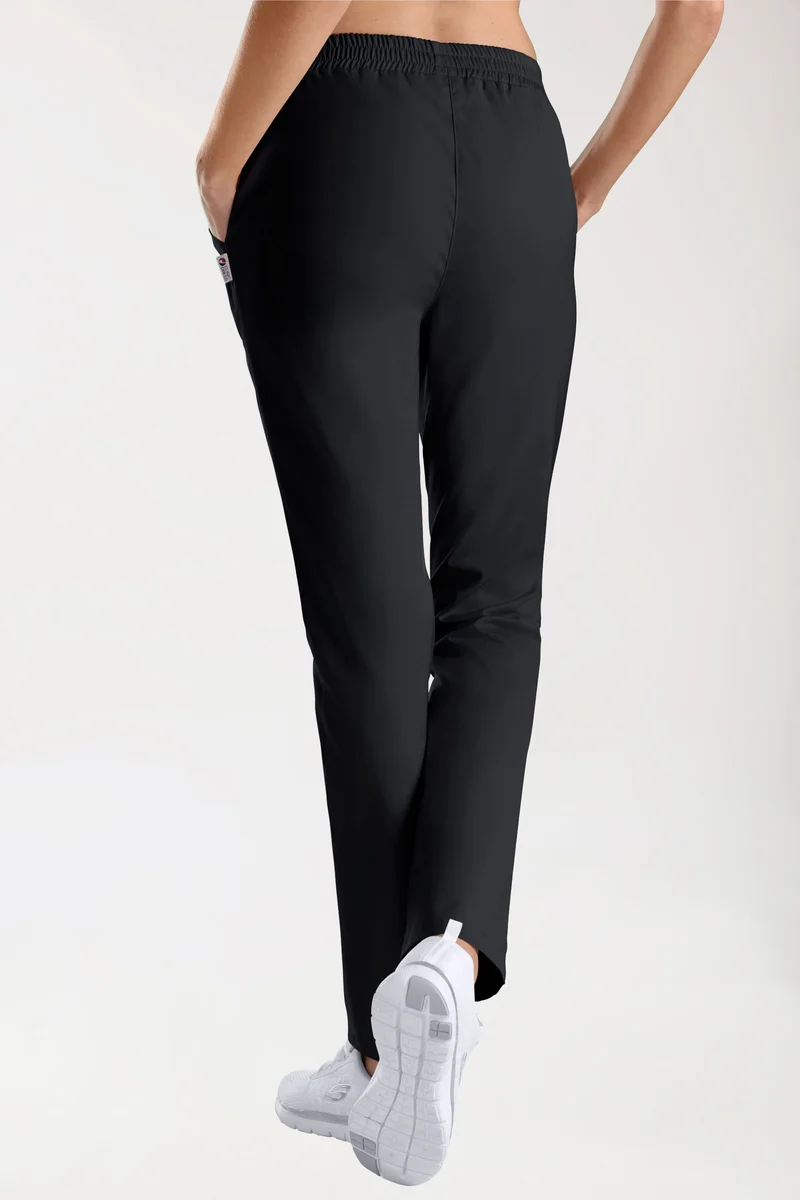 CORE Hose Damen - leicht vertiefter Bund schwarz