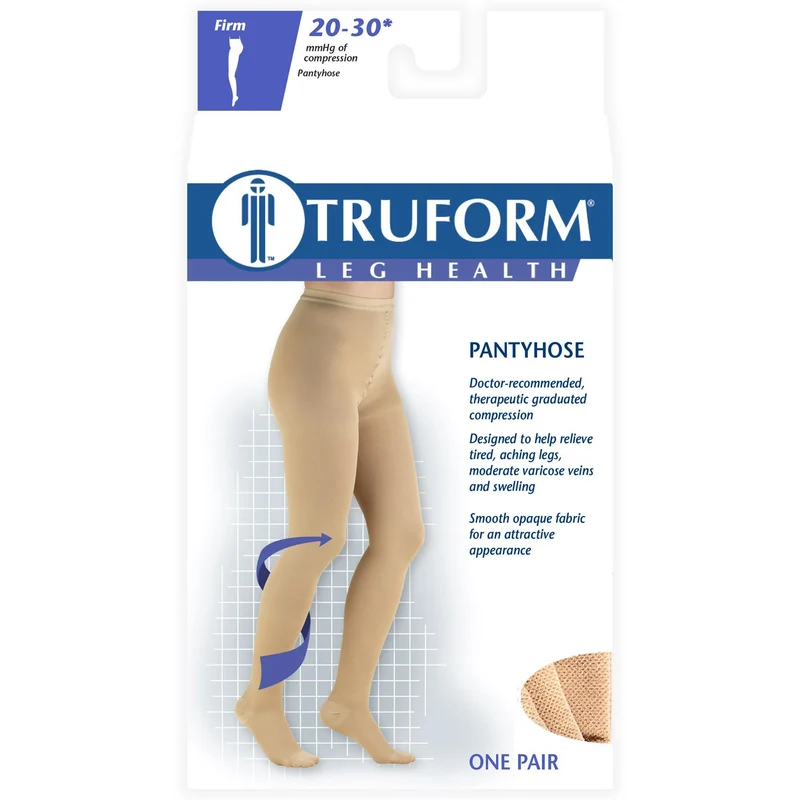TRUFORM® Women's Pantyhose 20-30 mmHg