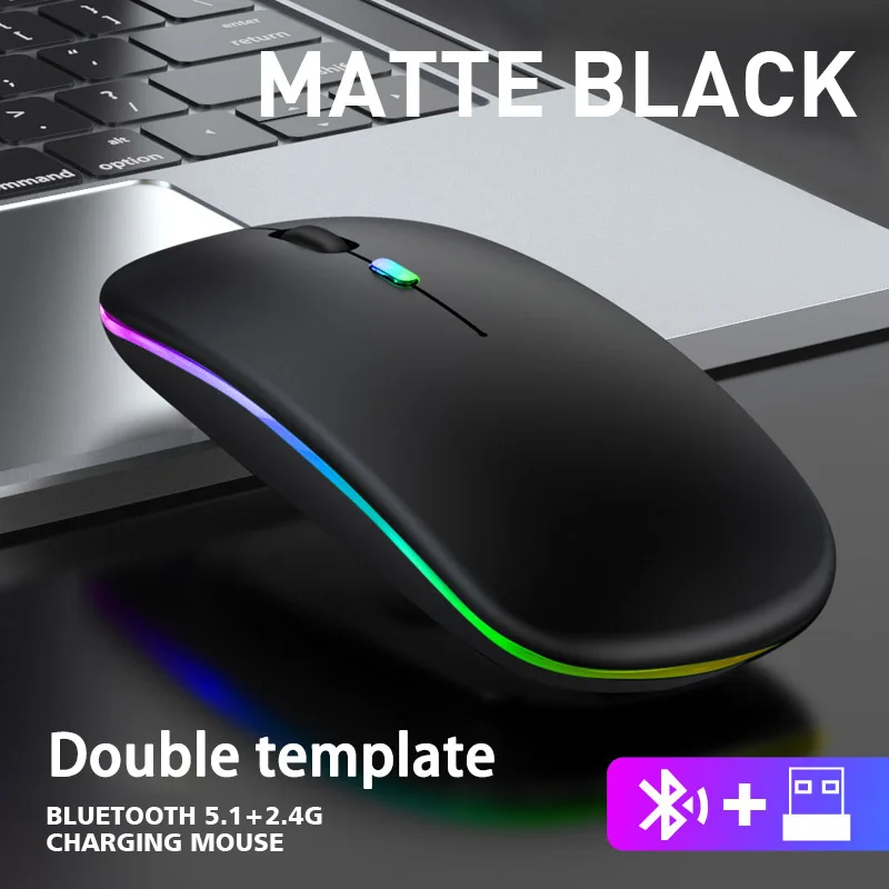 Wireless Mouse PC Maus Kabellos USB Computer Notebook Laptop Funkmaus (NEU)