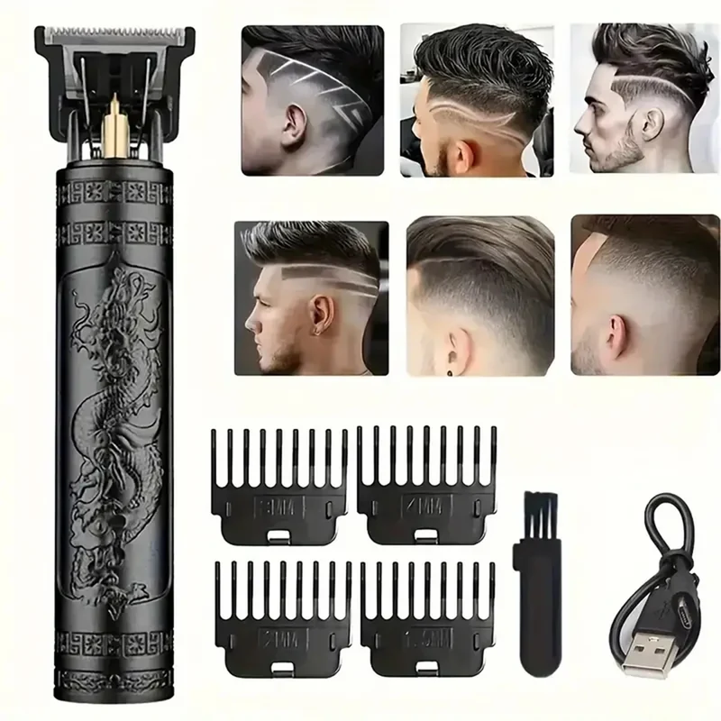 TAGLIACAPELLI PROFESSIONALE RASOIO ELETTRICO MACCHINETTA TRIMMER REGOLA BARBA