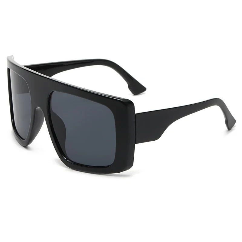 Damen Sonnenbrille Designer Luxus Brille Quadratische Übergröße Gläser Vintage