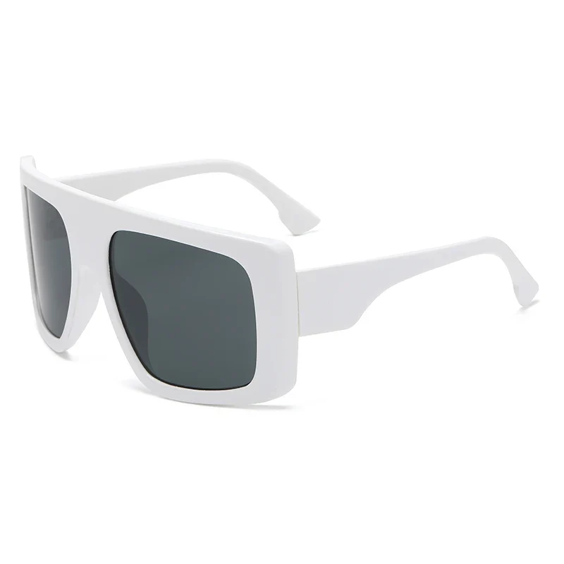 Damen Sonnenbrille Designer Luxus Brille Quadratische Übergröße Gläser Vintage