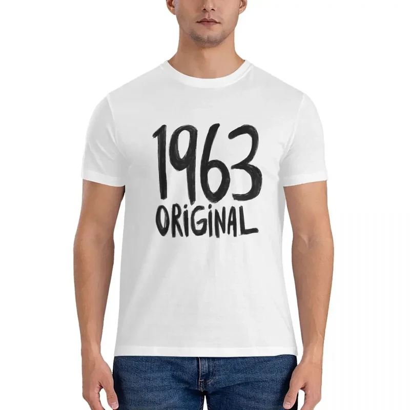 Herren T-Shirt Original 1963 Shirt Unisex Streetwear Tank Top 100% Baumwolle