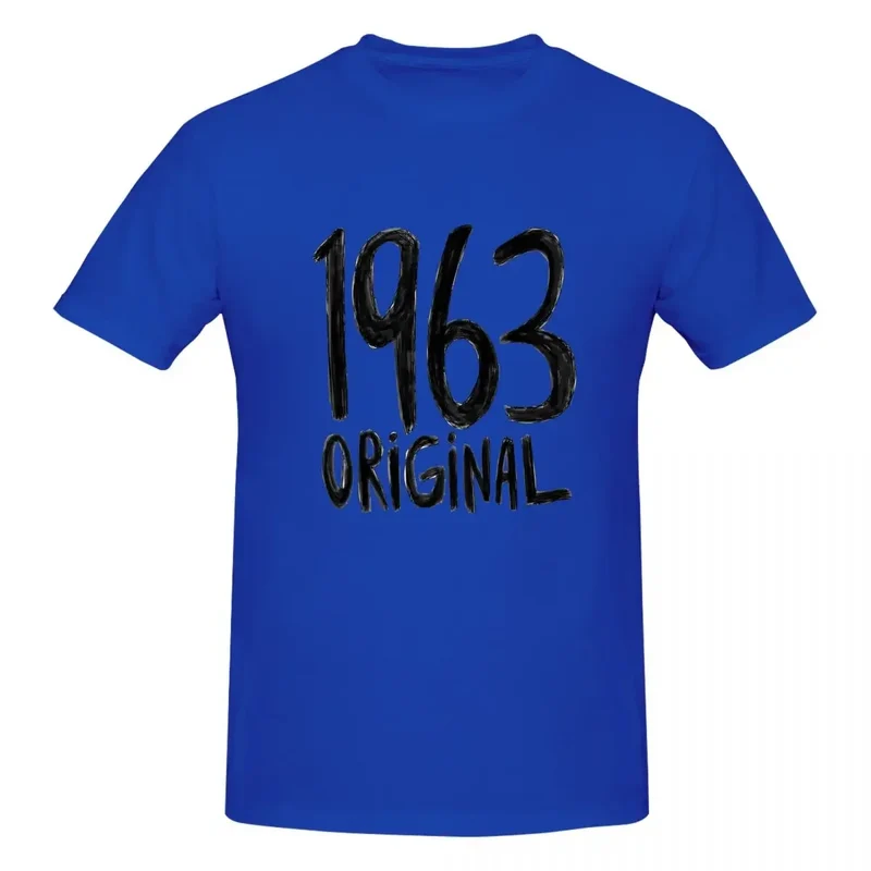 Herren T-Shirt Original 1963 Shirt Unisex Streetwear Tank Top 100% Baumwolle