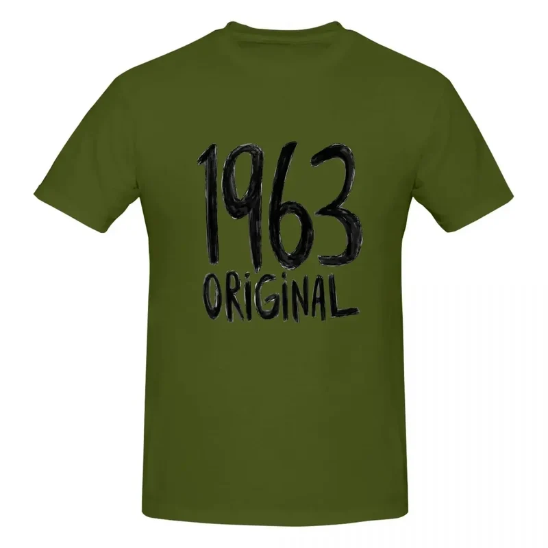 Herren T-Shirt Original 1963 Shirt Unisex Streetwear Tank Top 100% Baumwolle