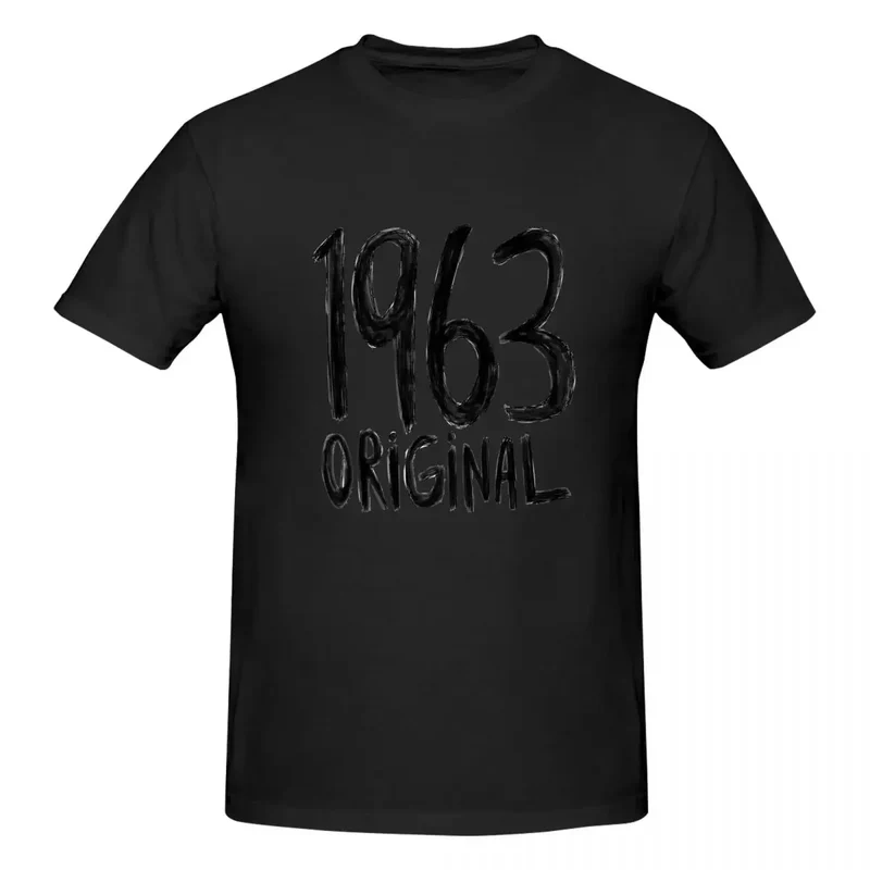 Herren T-Shirt Original 1963 Shirt Unisex Streetwear Tank Top 100% Baumwolle