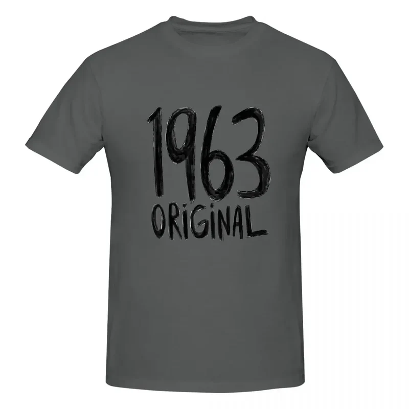 Herren T-Shirt Original 1963 Shirt Unisex Streetwear Tank Top 100% Baumwolle