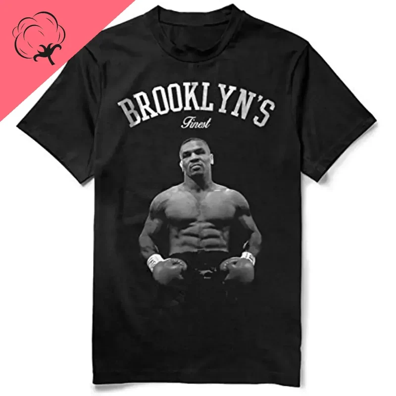 Herren T-Shirt Iron Mike Tyson Shirt Unisex Streetwear Tank Top 100% Baumwolle