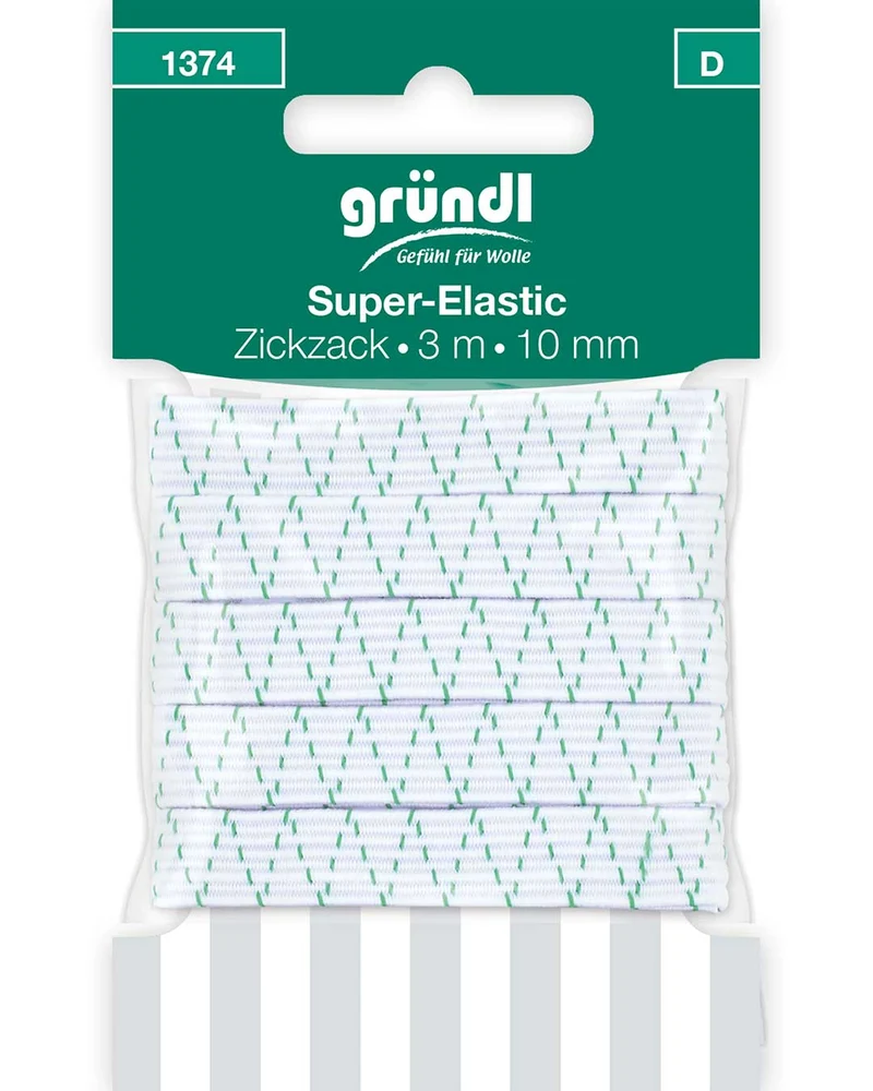 Super-Elastik Zickzack, 3 m x 10 mm
