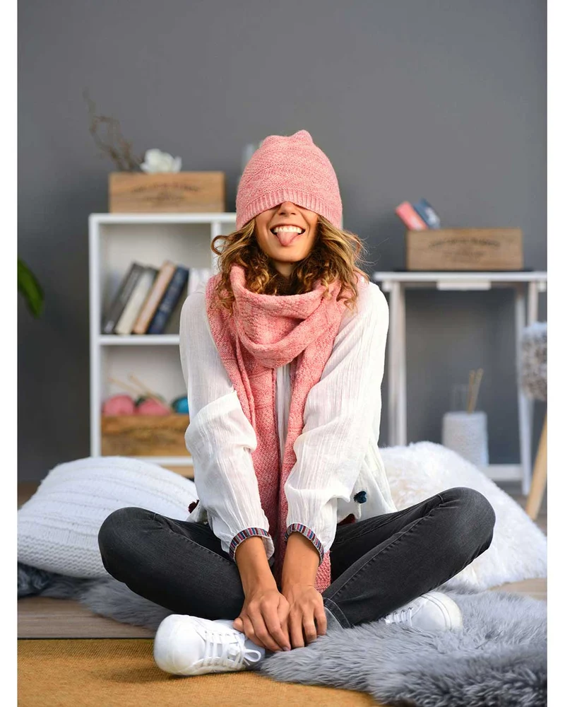 Anleitung Beanie-Mütze mit Strukturmuster