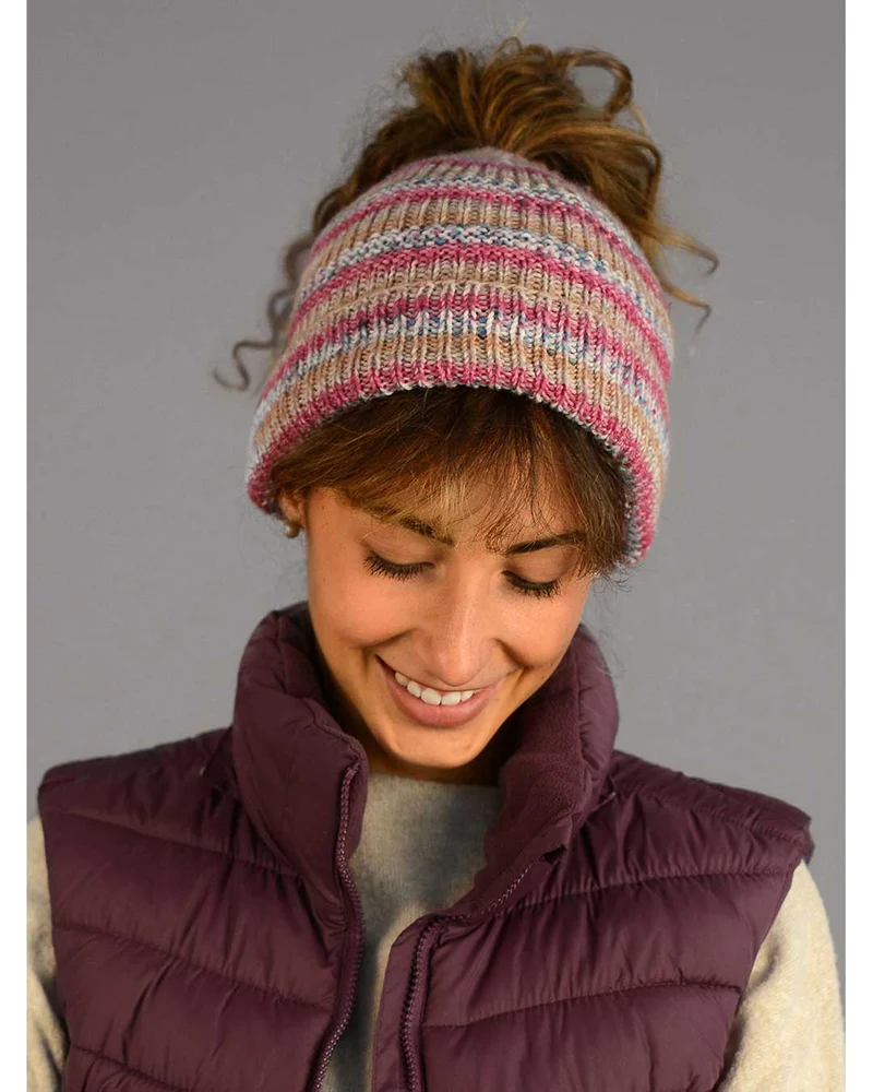 Anleitung Ponytail-Beanie
