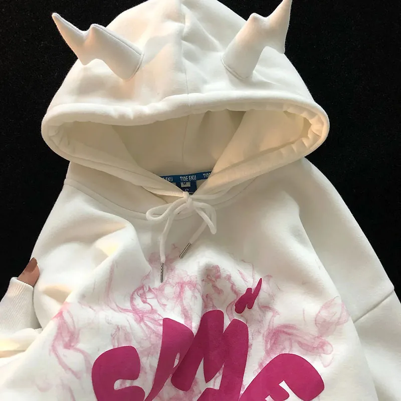 Kapuzenpullover Sweatshirt Hoodie Pulli Damen Kapuzenpulli Streetwear Pullover