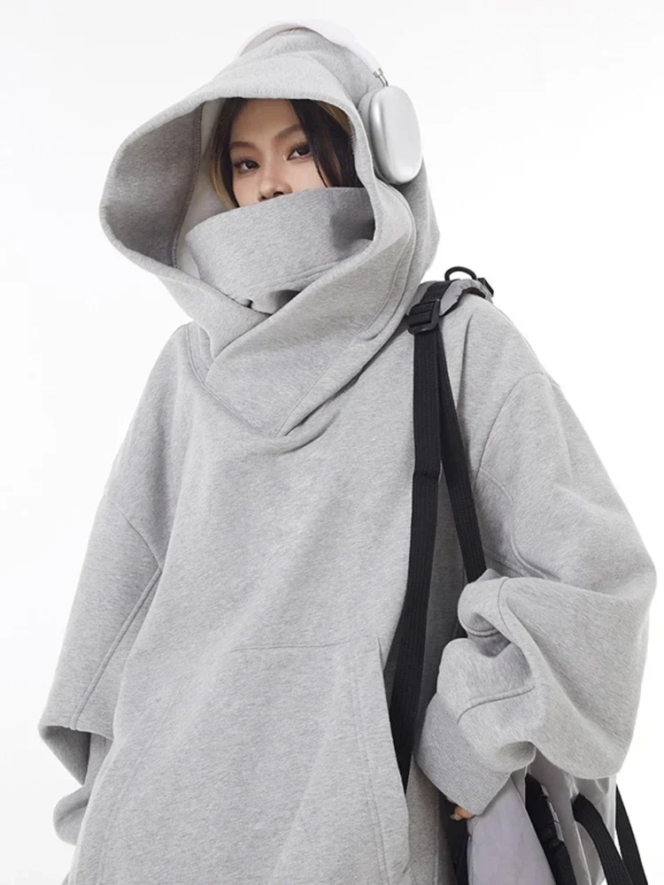 Ninja Kapuzenpullover Sweatshirt Hoodie Pulli Damen Kapuzenpulli Streetwear