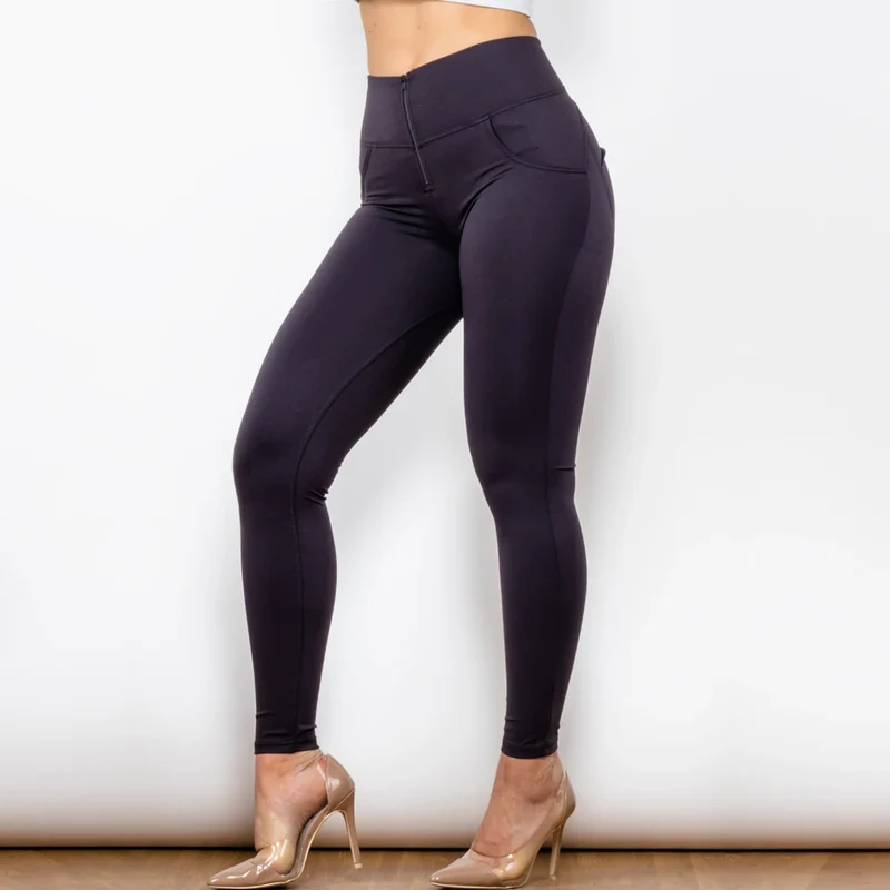 Jeanshose Stretchhose Damen Leggins Denim Look Jeggings Push Up Jeans Hose