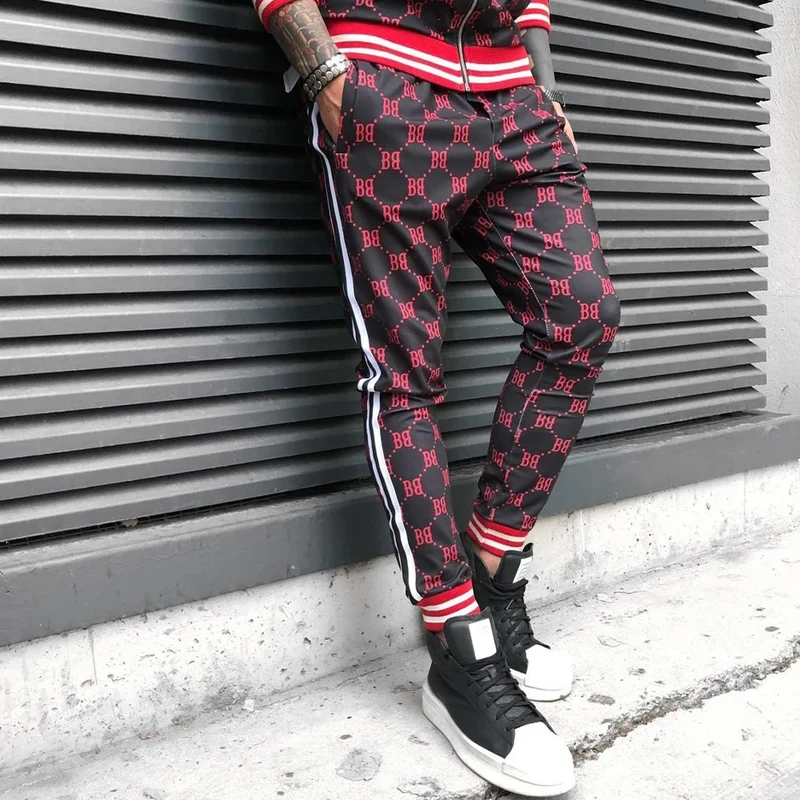 Herren Sporthose Jogger Jogginghose Sweatpants Trainingshose Cargo Hose