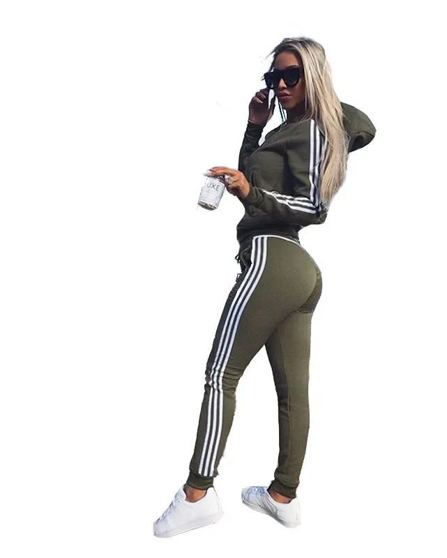 Damen Jogginganzug Jogging Trainingsanzug Fitnessanzug Freizeitanzug Hausanzug