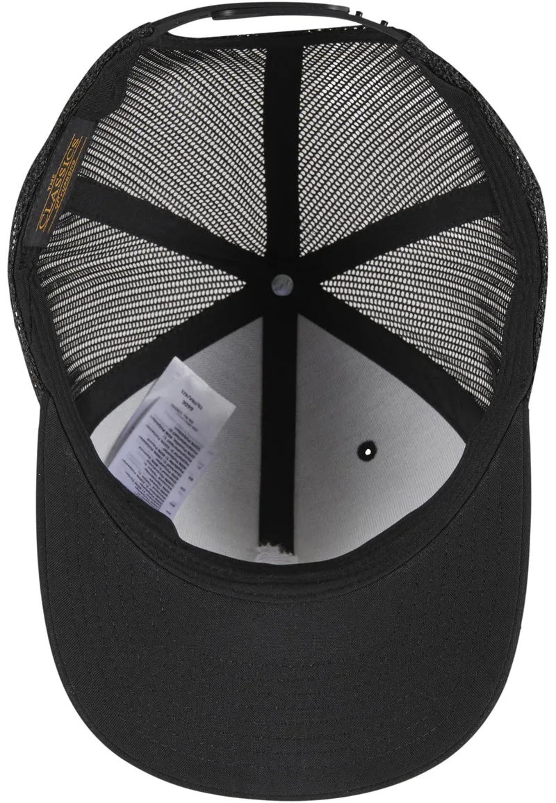 MT Crossed Fingers Handsign Retro Trucker Cap