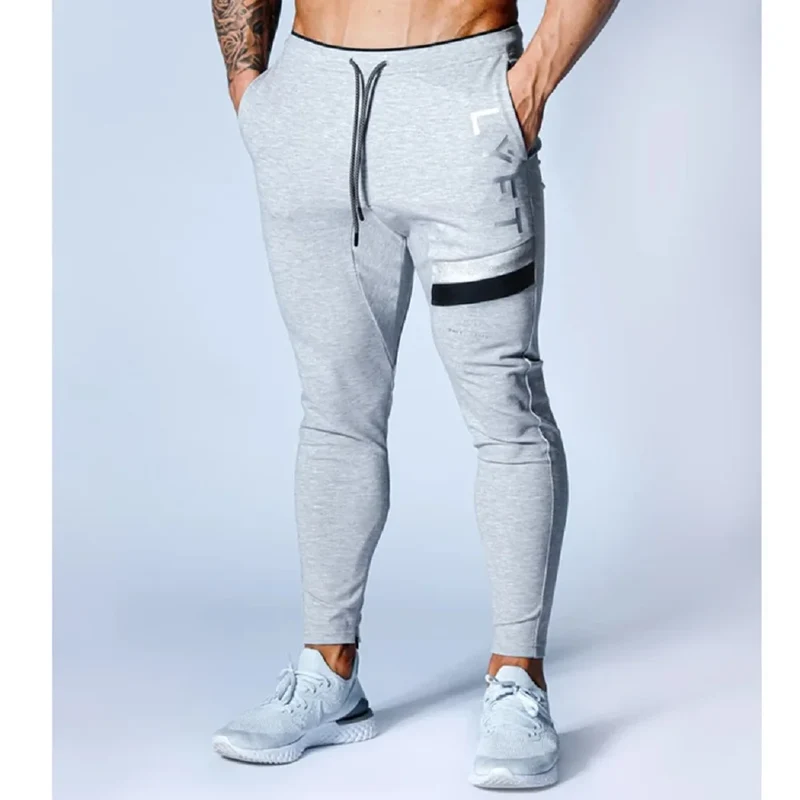 Herren Sporthose Jogger Jogginghose Sweatpants Trainingshose Cargo Hose mit Zip