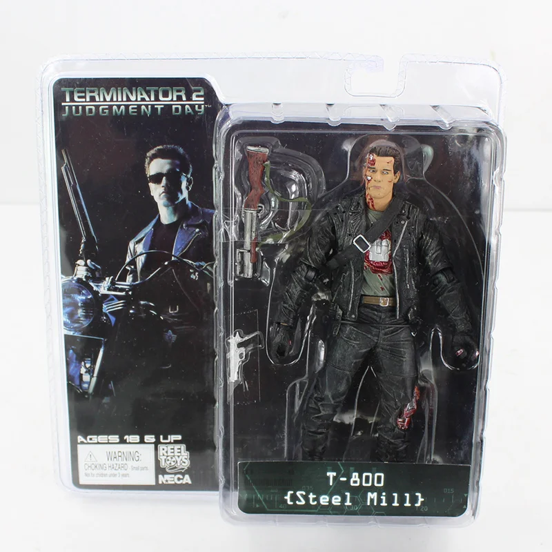 Terminator T-800 T-1000 Action Figur Model Spielzeug Figuren 18cm Action-figur
