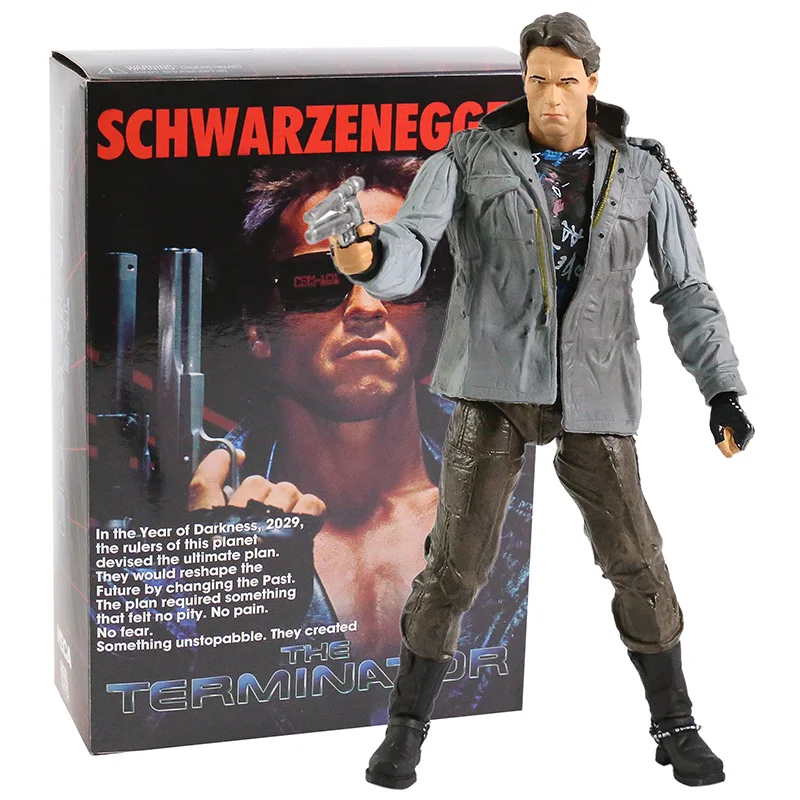 Terminator T-800 T-1000 Action Figur Model Spielzeug Figuren 18cm Action-figur